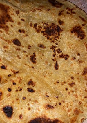 صورة لوصفة خبز بالصاج او خبز طاوه