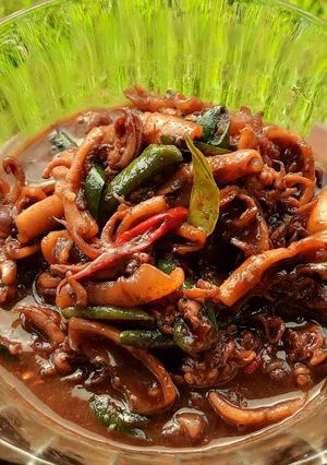 Foto resep Cumi Bumbu Hitam
