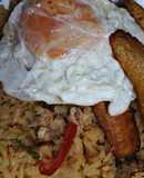Majadito de pollo (BOLIVIA)