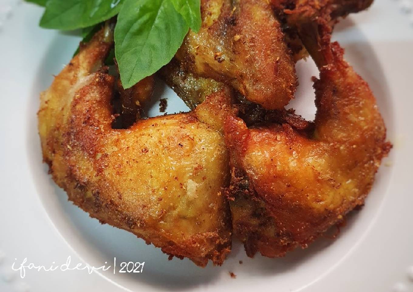 329. Ayam Goreng Bumbu Racik