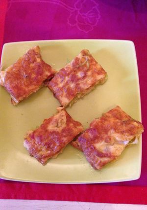 Foto resep Dadar telur isi sosis dan keju keto