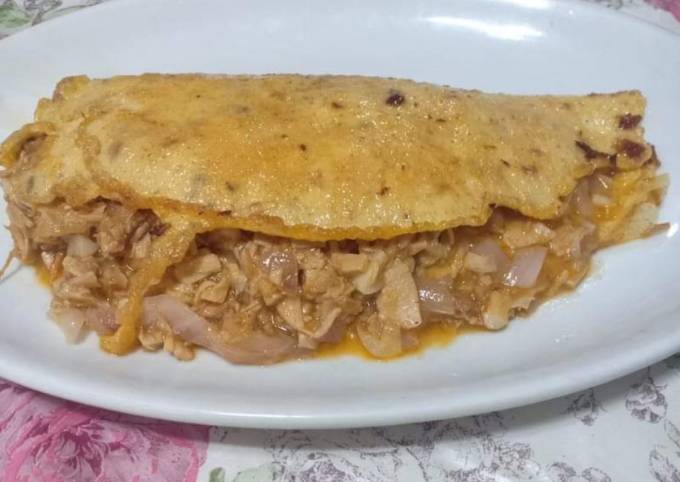 Steps to Make Perfect Chicken Sisig Omelette