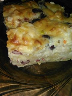 Babos baconos rakott tészta recept fotója