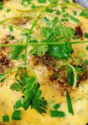 Hình của món Thịt xay chiên trứng.