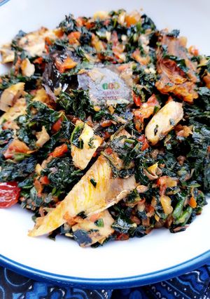 A picture of Efo ri ro.