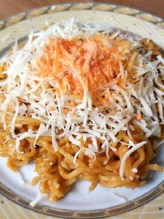 Foto resep 1*Indomie goreng keju simple