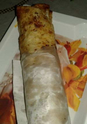 A picture of Chicken roll.