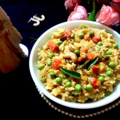 A picture of Bisi bele bath recipe.
