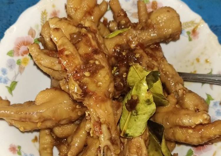 Ceker setan super pedas bikin nampol😋