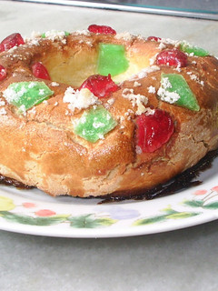 Una foto de Roscón de reyes sin gluten