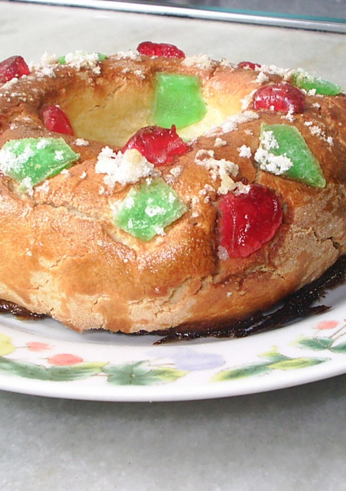 Una foto de Roscón de reyes sin gluten