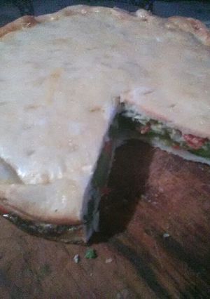 Una foto de Torta de zapallitos