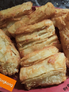 Foto resep Singkong goreng merekah