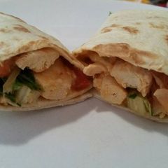 A picture of Easy chicken burritos.
