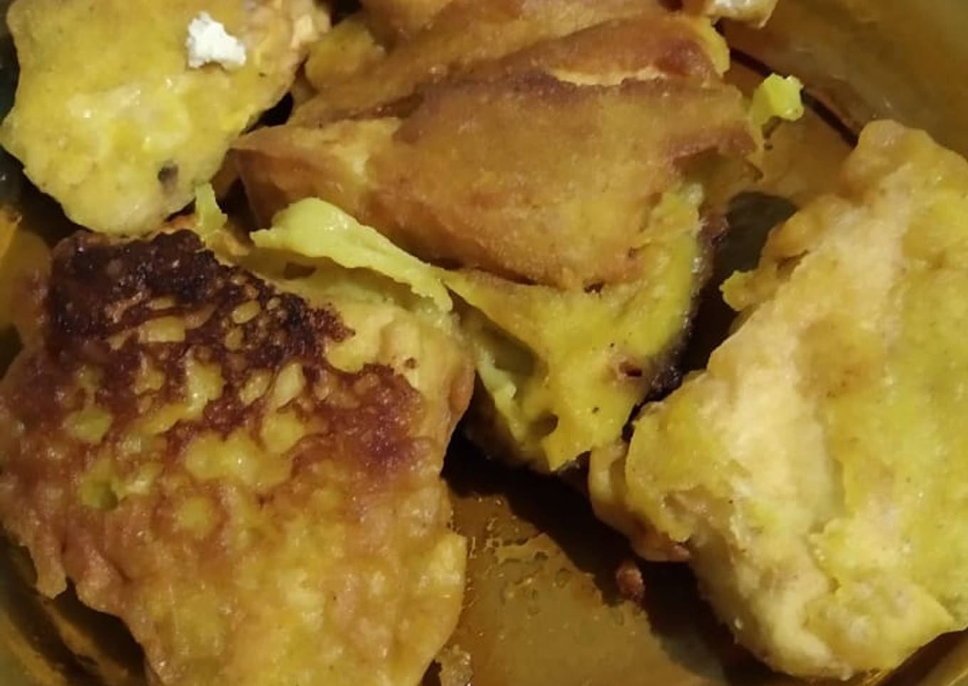 Tahu atau tempe goreng