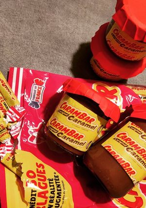 Une photo de Pâte à tartiner Carambar
