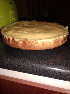 Una foto de Kuchen de manzana con crema pastelera alemana