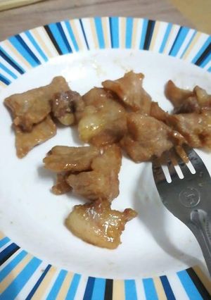 รูปของ สูตรหมักหมูทอดแบบนุ่มหวานเค็มกินกับข้าวเหนียวร้อนๆอร่อยมาก