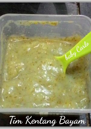 Foto resep Tim Kentang Bayam MPASI