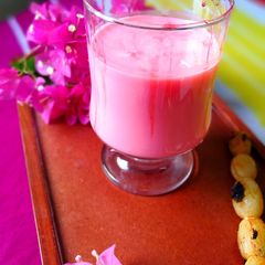 A picture of Rose lassi.