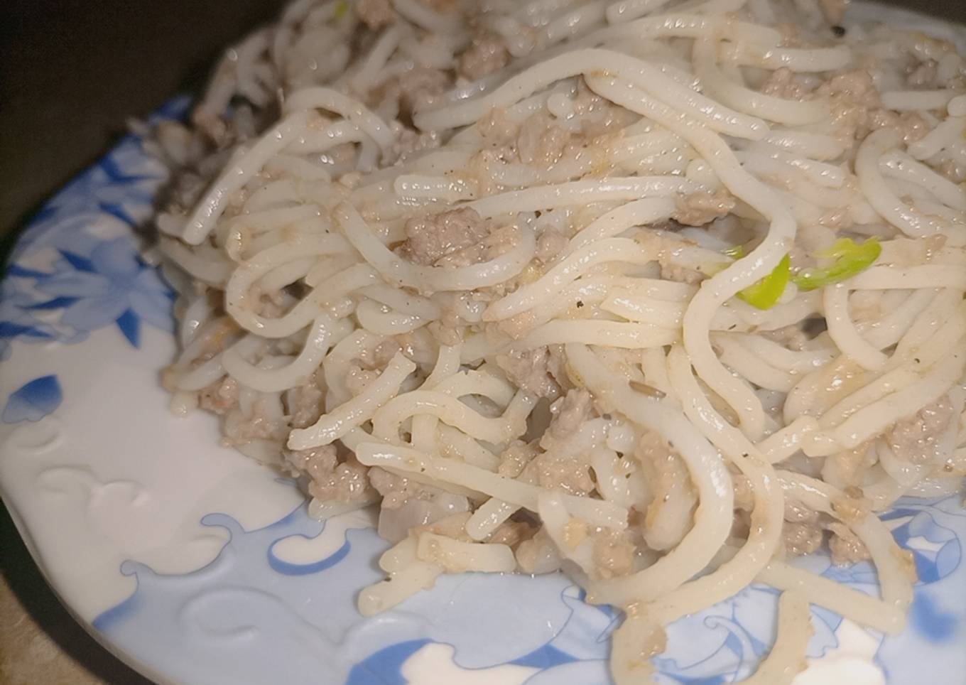 Beef mince spaghetti