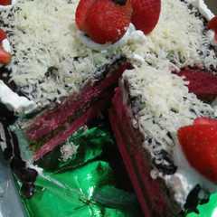 รูปของ Cake kukus ultah sederhana