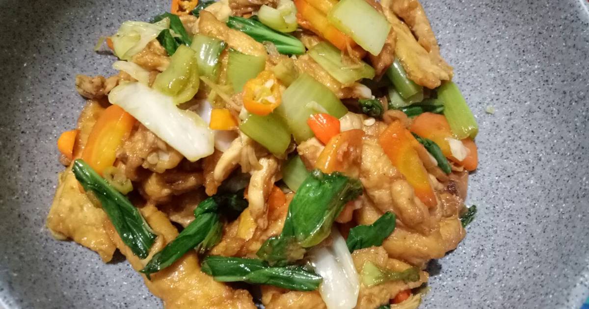 4.681 resep capcay ayam enak dan sederhana ala rumahan 