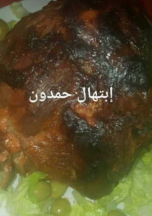 صورة لوصفة لحمه بالفرن