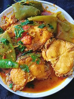 শিম রুই (shim rui recipe in Bengali) রেসিপির প্রধান ছবি
