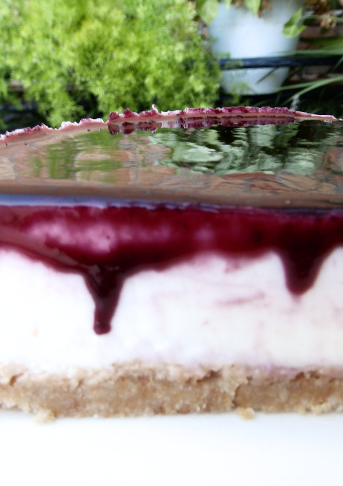 Una foto de Cheesecake sin horno