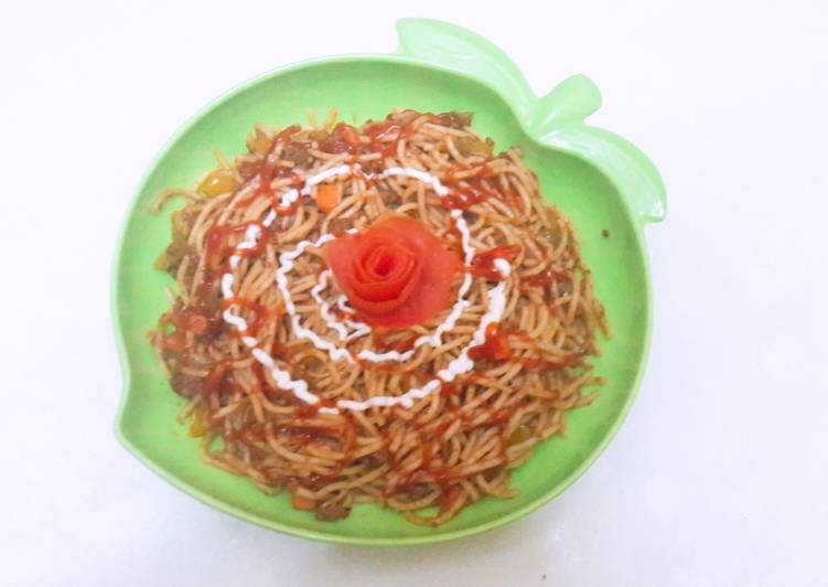 Recipe of Favorite Spaghetti with sauce