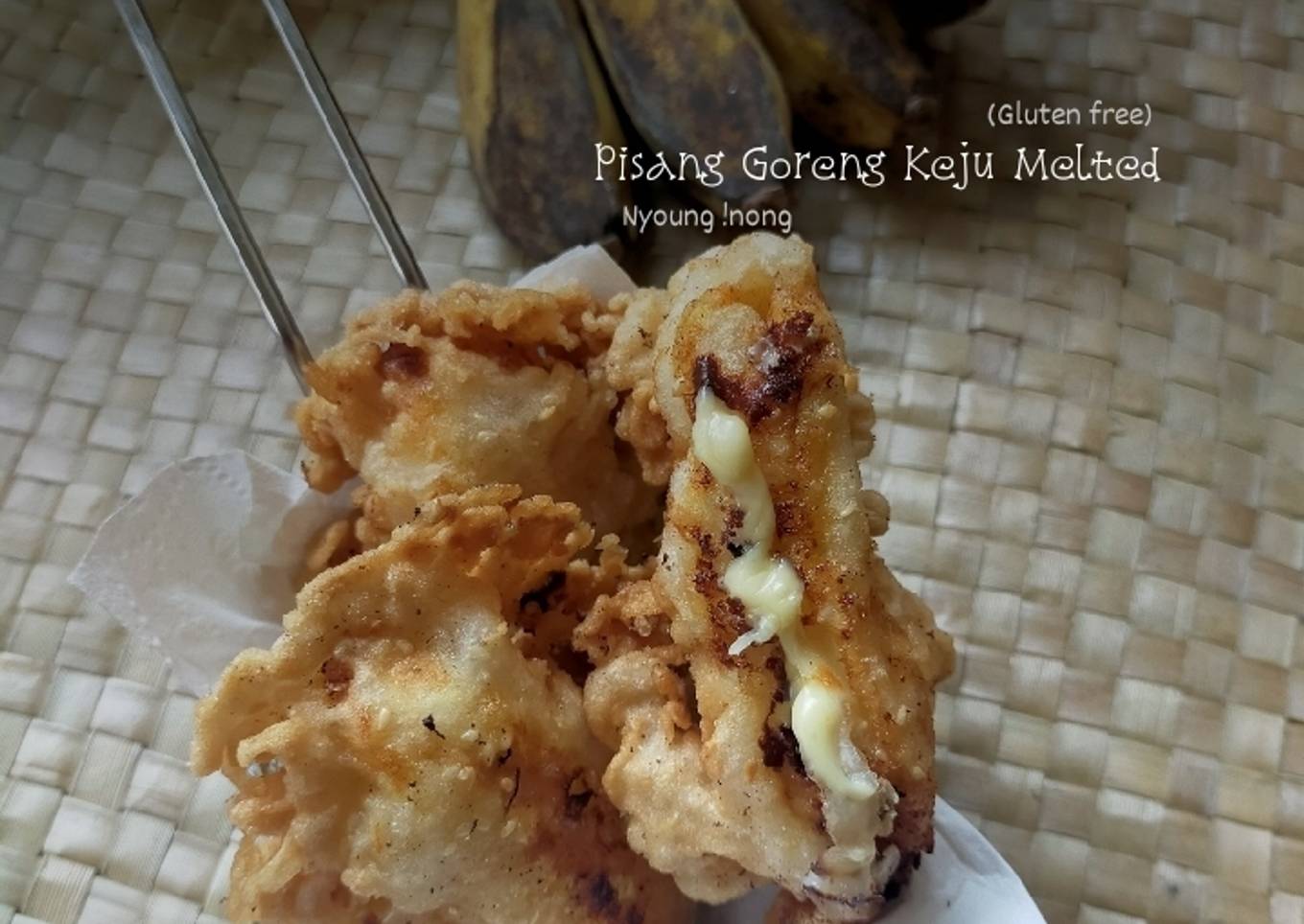 Pisang Goreng Keju Melted (Gluten free)