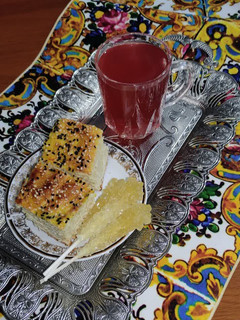 عکسی از دستور دمنوش دانه انار و دارچین