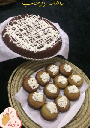 صورة لوصفة كيك بالتمر والهيل