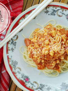 Foto resep Spageti with simple sauce #BikinRamadanBerkesan #9