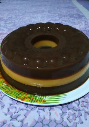 Foto resep Puding trio Chomangva