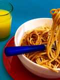 Mis tallarines al pesto rosso (rojo)