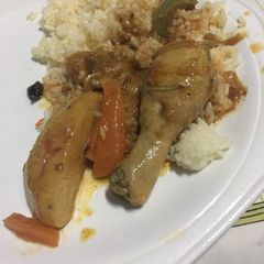 A picture of Chicken stew.