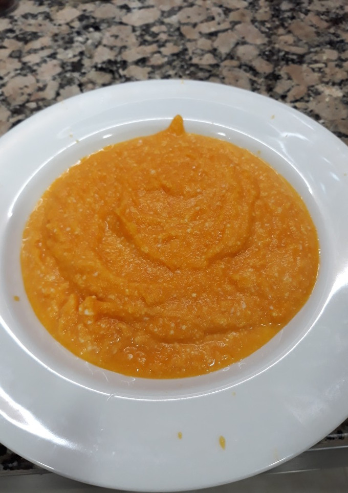 Una foto de Crema de zanahorias