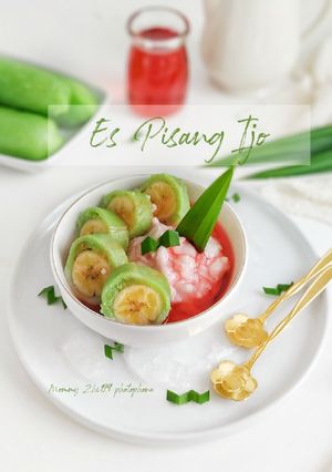 Foto resep Es Pisang Ijo