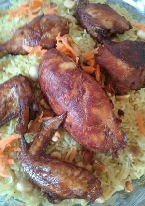 صورة لوصفة كبسة دجاج