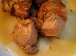 Foto de Frango com molho de soja