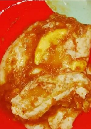 Foto resep Telur saus pedas manis