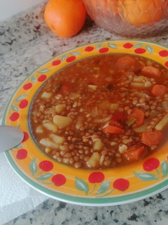 Una foto de Las lentejas de la abuela