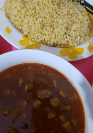 صورة لوصفة باميـة 😋