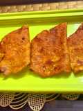 Stuffed moong dal wrap