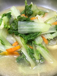 👩🏻🍳薑絲炒小白菜-家常便當菜 的食譜成品照片
