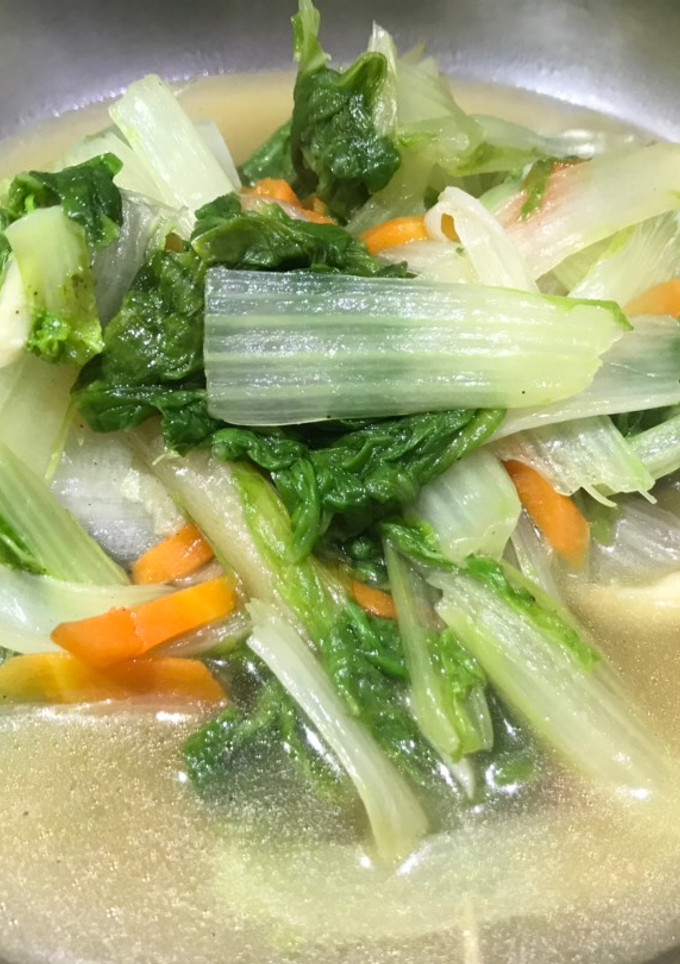 👩🏻‍🍳薑絲炒小白菜-家常便當菜 的食譜成品照片