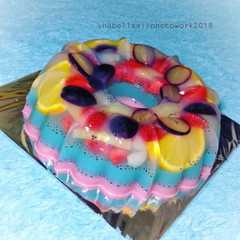 A picture of Puding Buah Segar.
