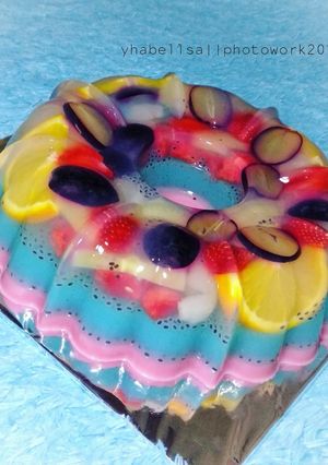 Foto resep Puding Buah Segar